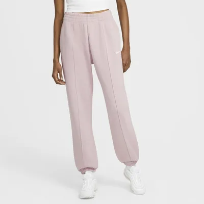 Nike Damskie spodnie z dzianiny Nike Sportswear Essential Collection - Różowy