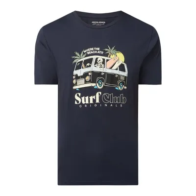 Jack&Jones Jack & Jones T-shirt z nadrukiem model ‘Summerskull’