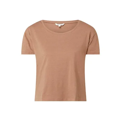 Review REVIEW T-shirt o kroju pudełkowym z mieszanki bawełny