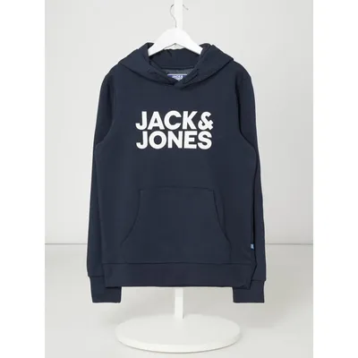 Jack&Jones Jack & Jones Bluza z kapturem z nadrukiem z logo