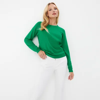 Mohito Zielony sweter basic - Zielony