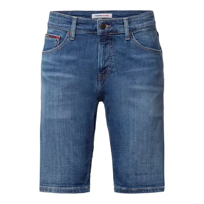 Tommy Jeans Tommy Jeans Szorty jeansowe o kroju slim fit z 5 kieszeniami i detalami z logo