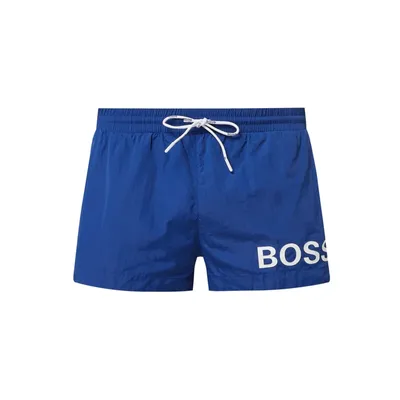 Boss BOSS Spodenki kąpielowe z nadrukiem z logo