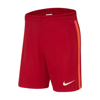 Nike Męskie spodenki piłkarskie Liverpool FC 2021/22 Stadium (wersja domowa) - Czerwony