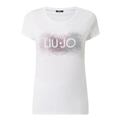 Liu Jo LIU JO SPORT T-shirt z nadrukiem z logo