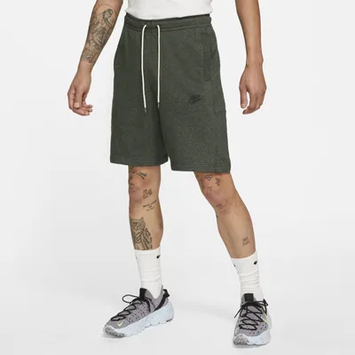 Nike Męskie spodenki z dzianiny Nike Sportswear - Zieleń