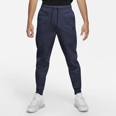 Nike Joggery męskie Nike Sportswear Tech Fleece - Niebieski