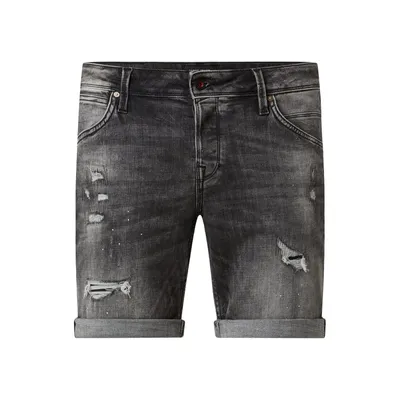Jack&Jones Jack & Jones Szorty jeansowe o kroju regular fit z dodatkiem streczu