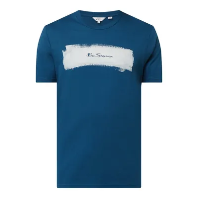 Ben Sherman Ben Sherman T-shirt o kroju regular fit z nadrukiem z logo