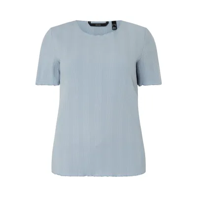 Vero Moda Vero Moda Curve T-shirt PLUS SIZE z bawełny ekologicznej model ‘Grunt’