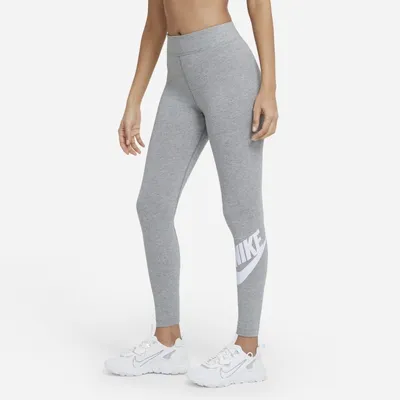Nike Damskie legginsy z wysokim stanem Nike Sportswear Essential - Szary