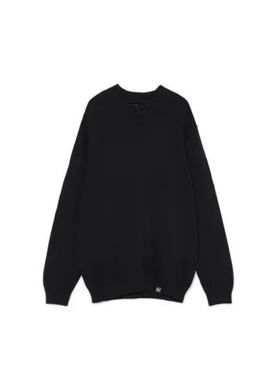 Cropp Czarny sweter z półgolfem