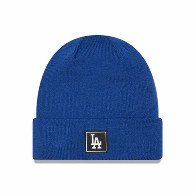 New Era Męska czapka zimowa NEW ERA TEAM CUFF BEANIE LOS ANGELES DODGERS - niebieski