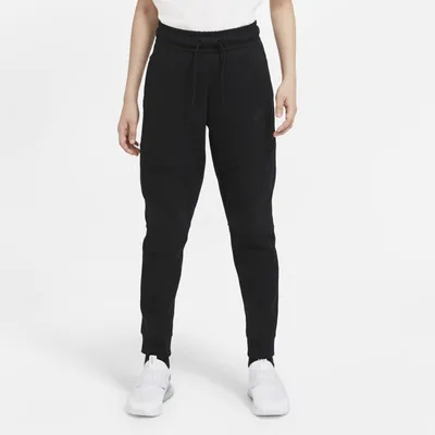 Spodnie dla dużych dzieci (chłopców) Nike Sportswear Tech Fleece - Czerń