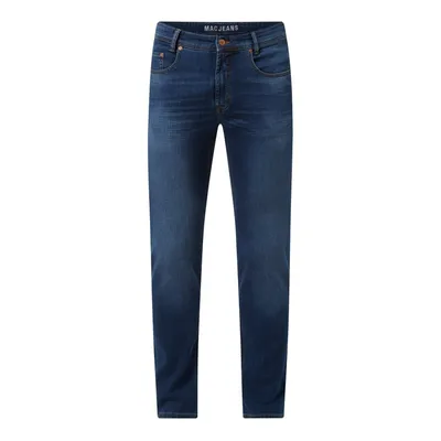 MAC MAC Jeansy o kroju regular fit z dzianiny dresowej stylizowanej na denim model ‘Jog'n Jeans’
