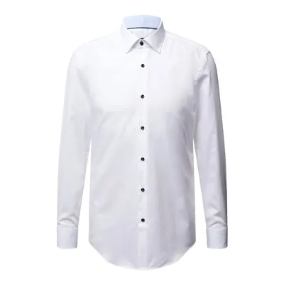 Boss BOSS Koszula biznesowa o kroju slim fit z diagonalu model ‘Jorax’