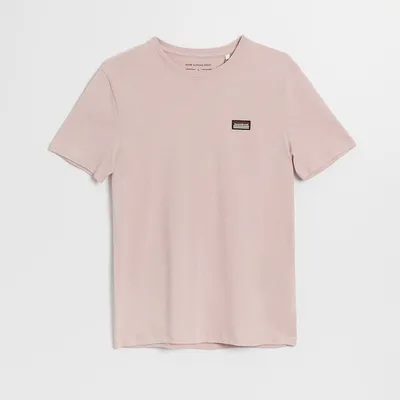 House Koszulka z miękkiej bawełny łososiowa - Różowy