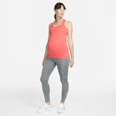 Nike Damska ciążowa koszulka bez rękawów Nike (M) - Pomarańczowy