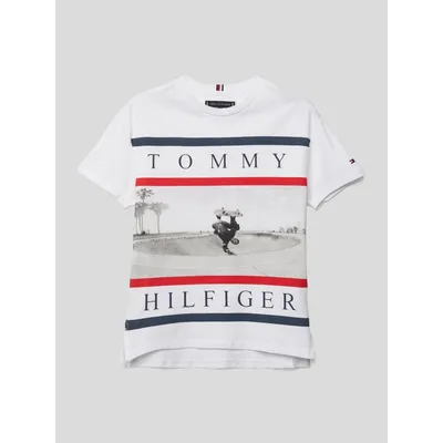 Tommy Hilfiger Kids T-shirt z nadrukiem