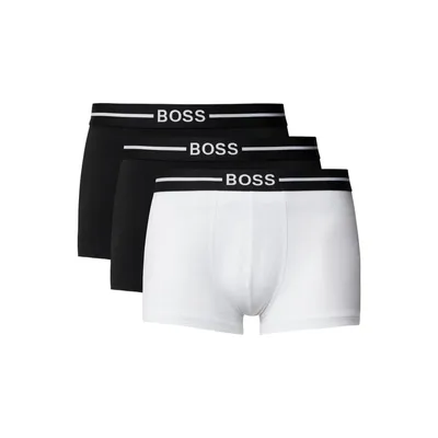 Boss BOSS Obcisłe bokserki z dodatkiem streczu w zestawie 3 szt.