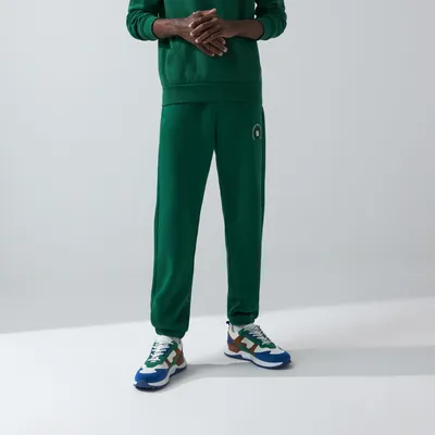 Sinsay Spodnie dresowe z haftem - Zielony