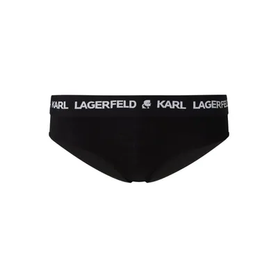Karl Lagerfeld Karl Lagerfeld Figi hipster z mieszanki lyocellu i elastanu