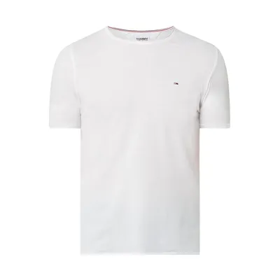 Tommy Jeans Tommy Jeans T-shirt o kroju slim fit z wyhaftowanym logo model ‘Jaspe’