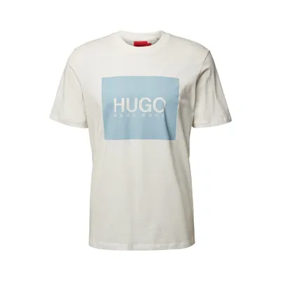Hugo HUGO T-shirt z nadrukiem z logo model ‘Dolive’