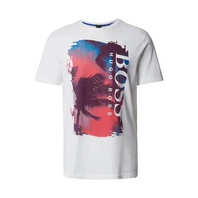 Boss BOSS Casualwear T-shirt z nadrukowanym motywem model ‘Tsummery’