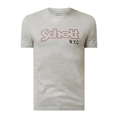Schott NYC Schott NYC T-shirt z bawełny
