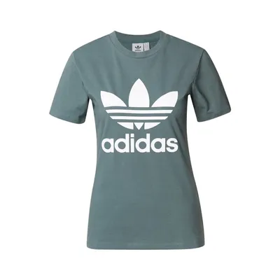 Adidas Originals adidas Originals T-shirt z nadrukiem z logo w kontrastowym kolorze