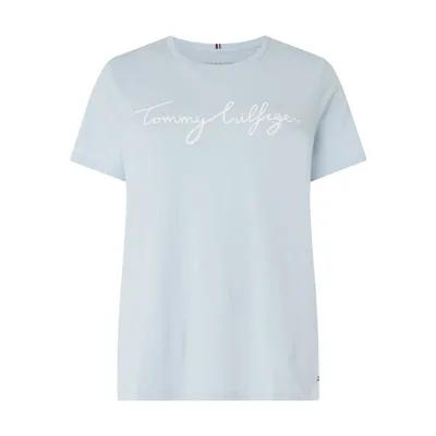 Tommy Hilfiger Tommy Hilfiger Curve T-shirt PLUS SIZE z bawełny ekologicznej