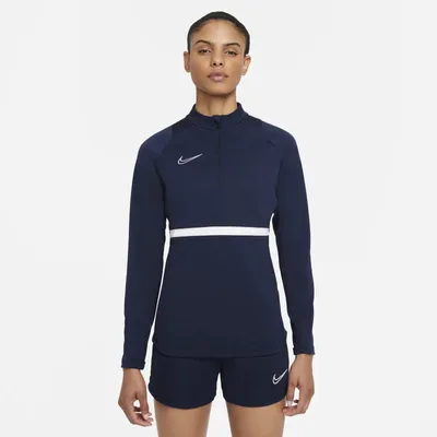 Nike Damska treningowa koszulka piłkarska Nike Dri-FIT Academy - Niebieski