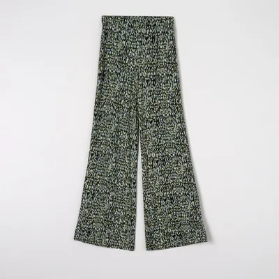 Sinsay Spodnie ze wzorem - Wielobarwny
