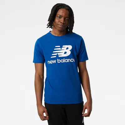 New Balance Koszulka męska New Balance MT01575BGV – niebieska