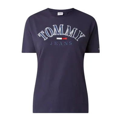 Tommy Jeans Tommy Jeans T-shirt o kroju relaxed fit z dodatkiem bawełny