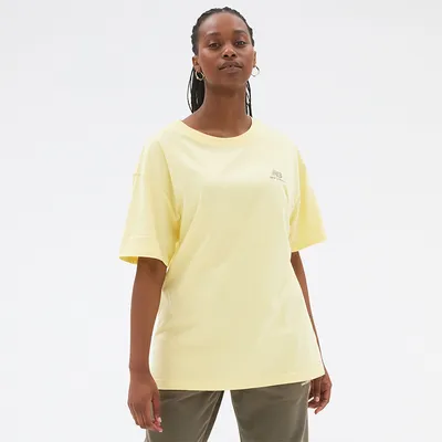 New Balance Koszulka unisex New Balance UT21503MZ – żółta