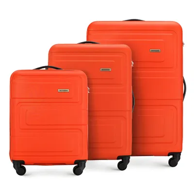 Wittchen Zestaw walizek z ABS-u tłoczonych
