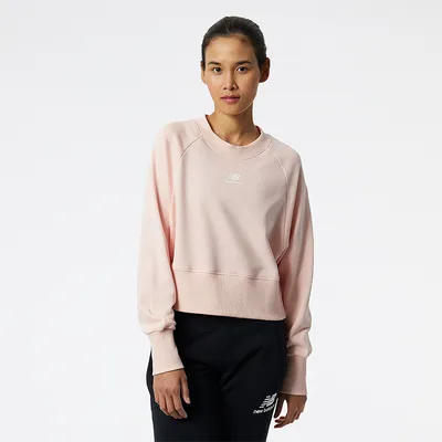 New Balance Bluza New Balance WT21554PIE – różowa