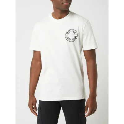 Selected Homme Selected Homme T-shirt o kroju relaxed fit z bawełny ekologicznej model ‘Logan’