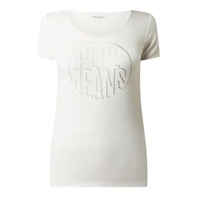 Pepe Jeans Pepe Jeans T-shirt z nadrukiem z logo model ‘Bella’