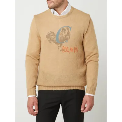 CG - CLUB of GENTS CG - Club of Gents Sweter z dodatkiem wełny z alpaki model ‘Beau’