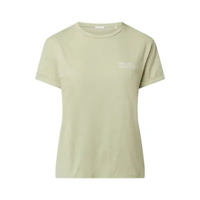 Opus Opus T-shirt z bawełny ekologicznej model ‘Serz Bloom’