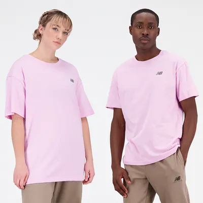 New Balance Koszulka unisex New Balance UT21503LLC – różowa