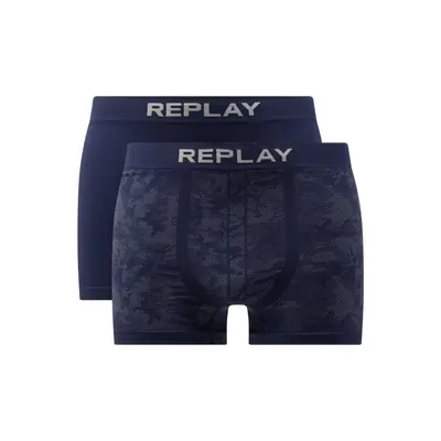 Replay Underwear Replay Underwear Obcisłe bokserki z mikrowłókna w zestawie 2 szt.