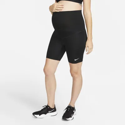 Nike Damskie spodenki ciążowe Nike One (M) Dri-FIT 18 cm - Czerń