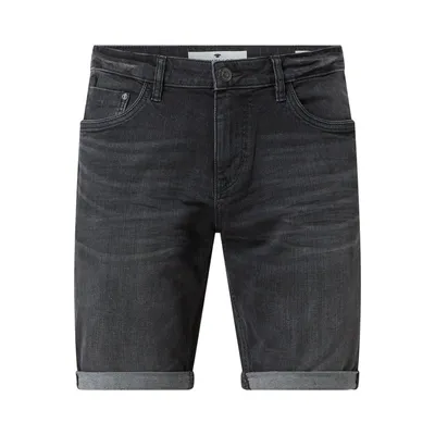 Tom Tailor Tom Tailor Szorty jeansowe o kroju regular slim fit z dodatkiem streczu model ‘Josh’