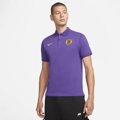 Nike Męska dopasowana koszulka polo The Nike Polo Kaizer Chiefs F.C. - Fiolet