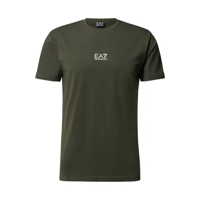 EA7 Emporio Armani EA7 Emporio Armani T-shirt z nadrukiem z logo w kontrastowym kolorze