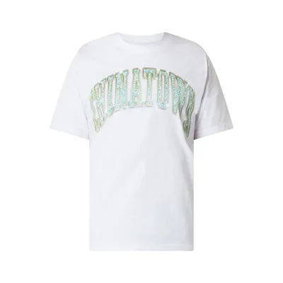CHINATOWN MARKET CHINATOWN MARKET T-shirt z nadrukiem z logo model ‘Bling’